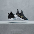 Tenis Nike Flex Runner 2 TPV DJ6039 002 Negro Blanco Bebe
