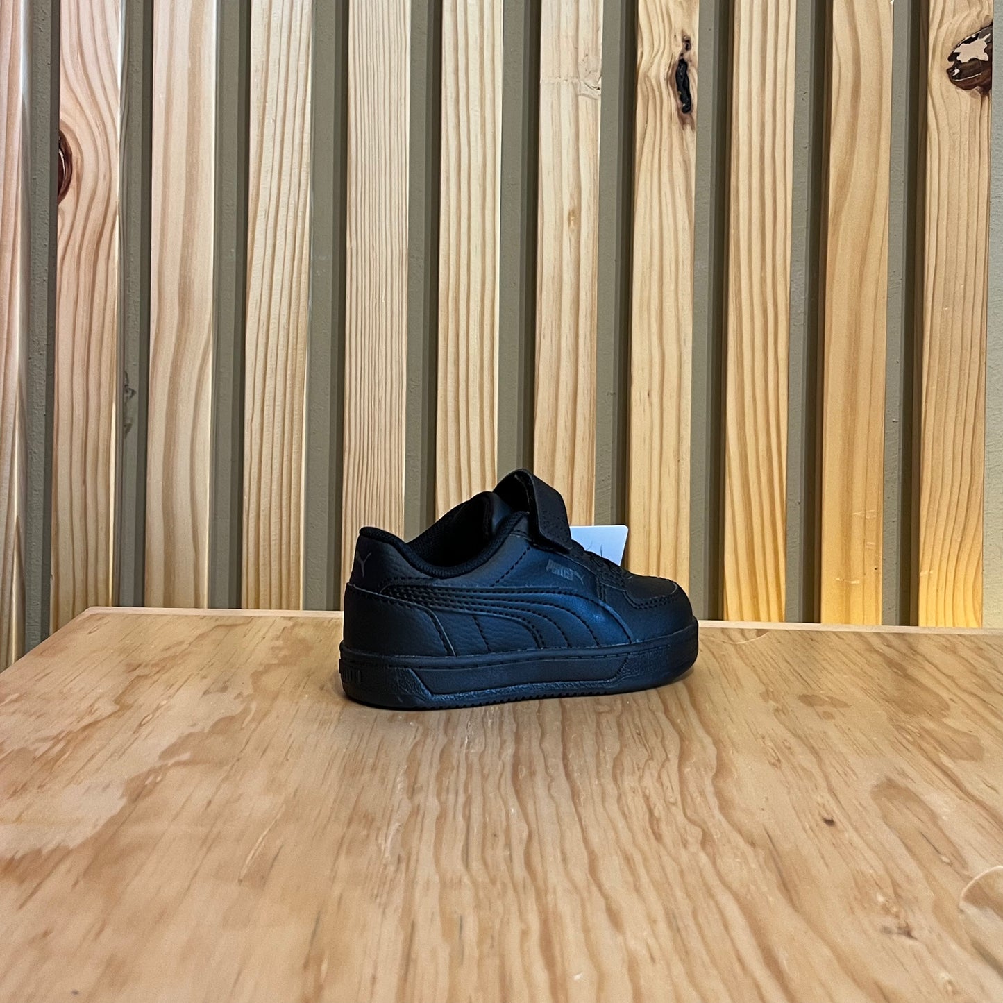 Tenis Puma Caven 20 ac+ inf 393841 01 Negro mono Bebe