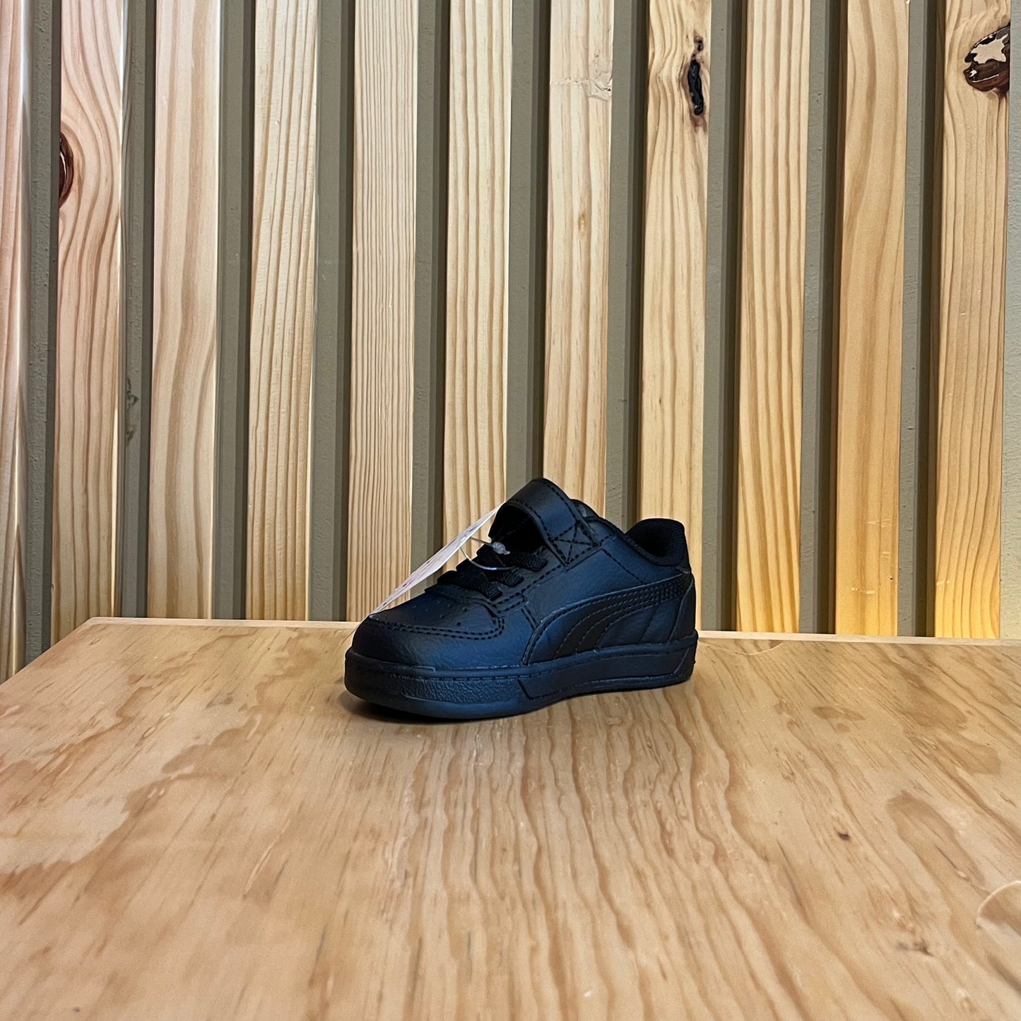Tenis Puma Caven 20 ac+ inf 393841 01 Negro mono Bebe