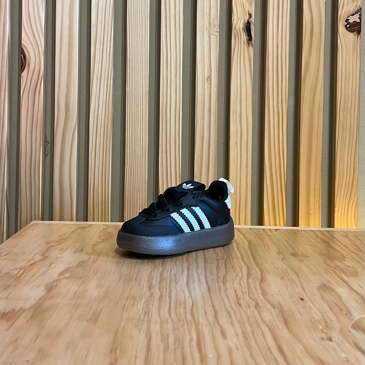 Tenis Adidas Adifoam Samba 360 I Negro Blanco Jh5201 Bebe KIDS