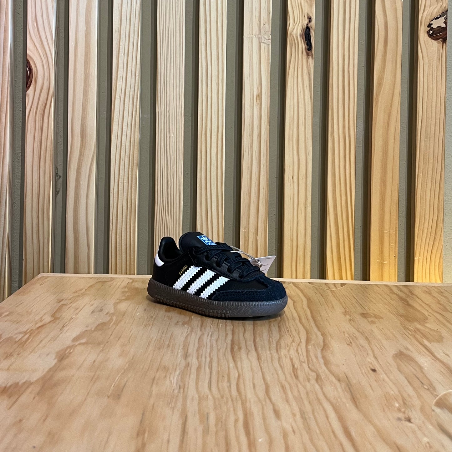 Tenis Adidas Samba Samba OG el i Negro Blanco IE3680 Bebe KIDS