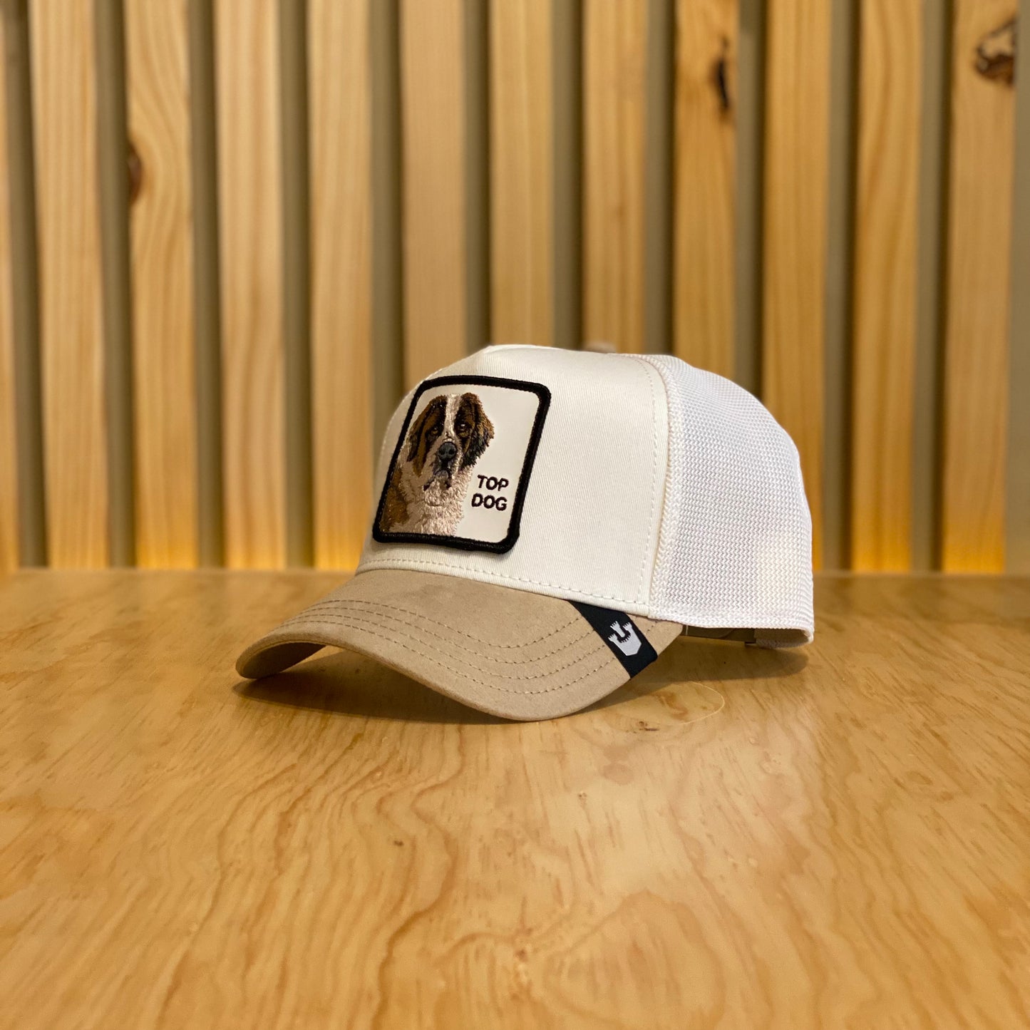 Gorra goorin Bros Top Dog Blanco Cafe