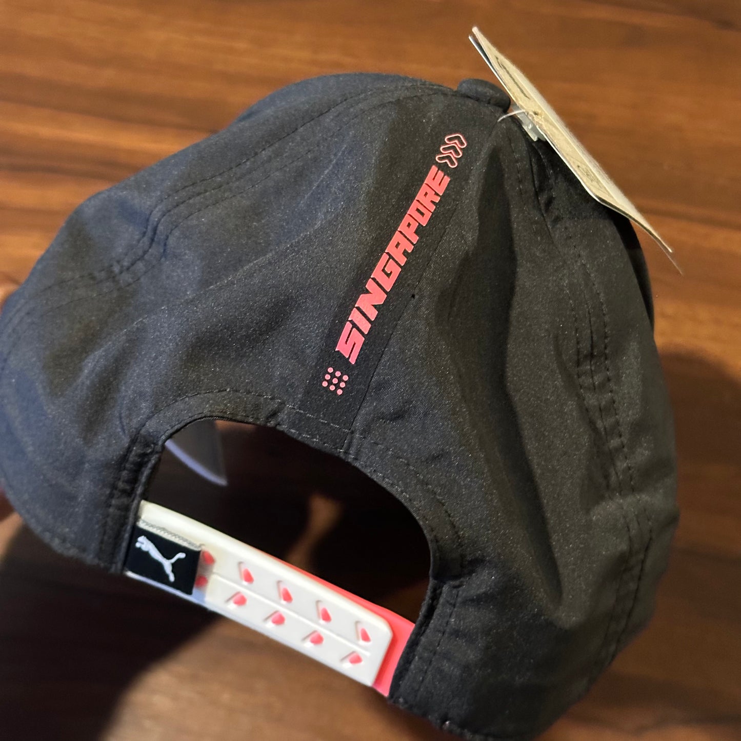 Gorra Puma F1 Singapure BB Cap 02754 01 Negro Neon Unitalla Ajustable