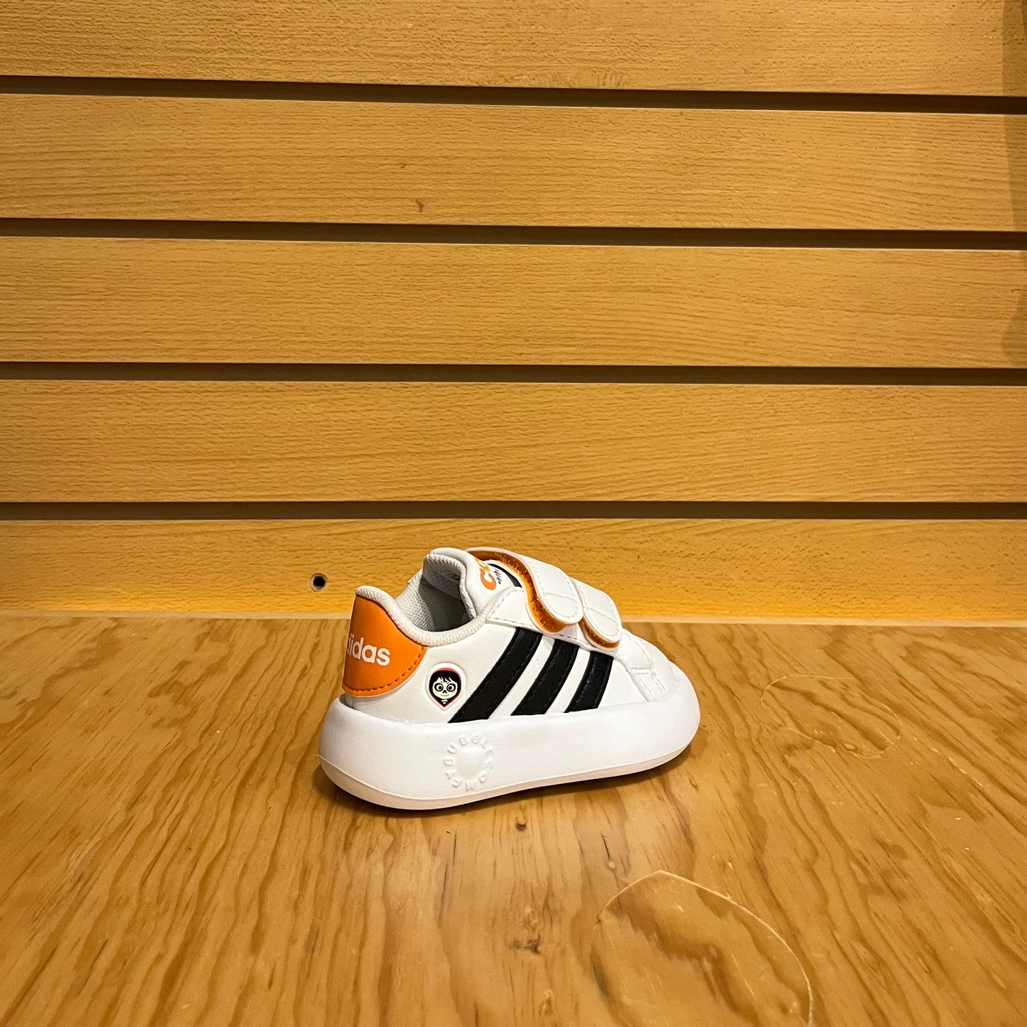 Tenis Adidas Grand court coco CF I JR5625 Blanco Bebe
