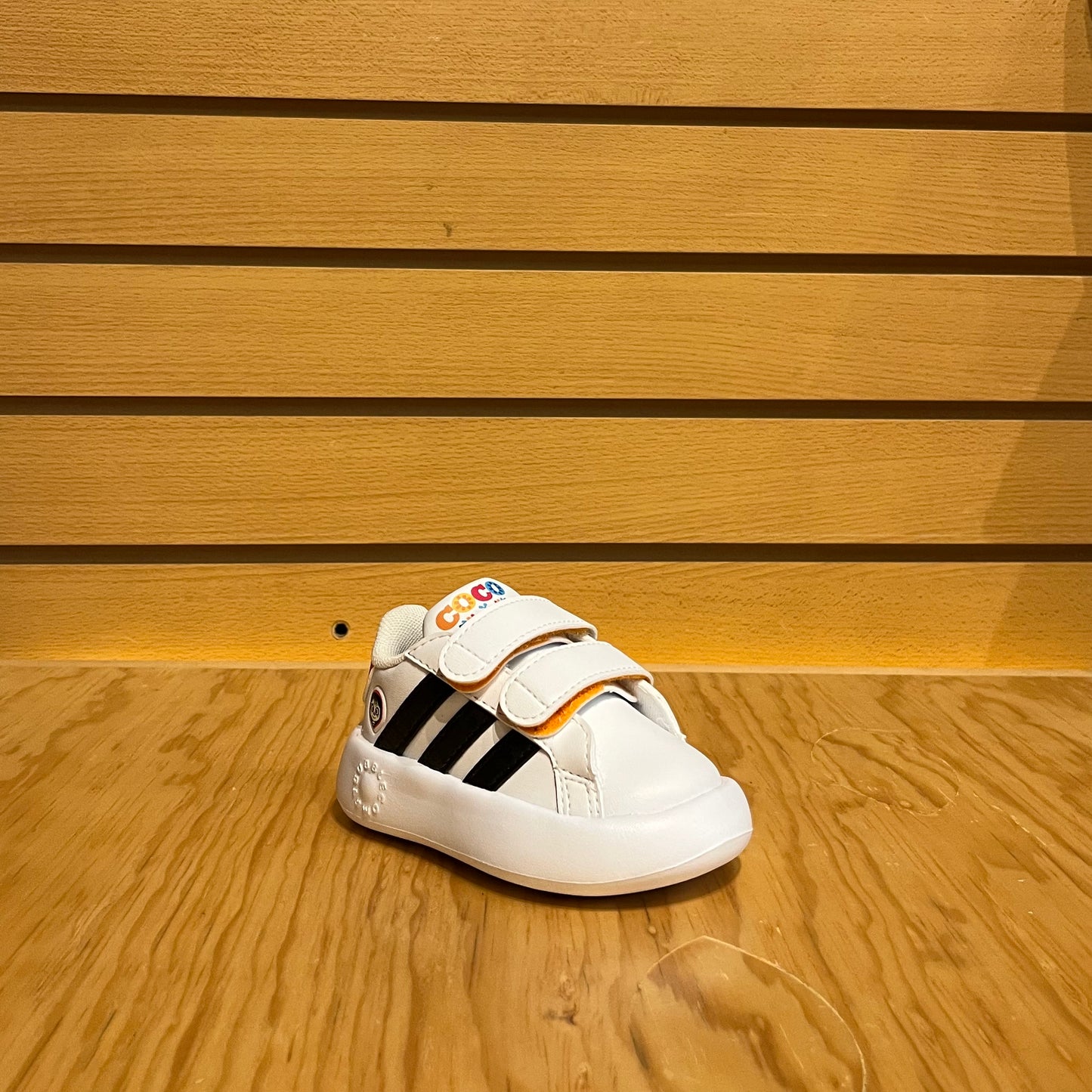 Tenis Adidas Grand court coco CF I JR5625 Blanco Bebe