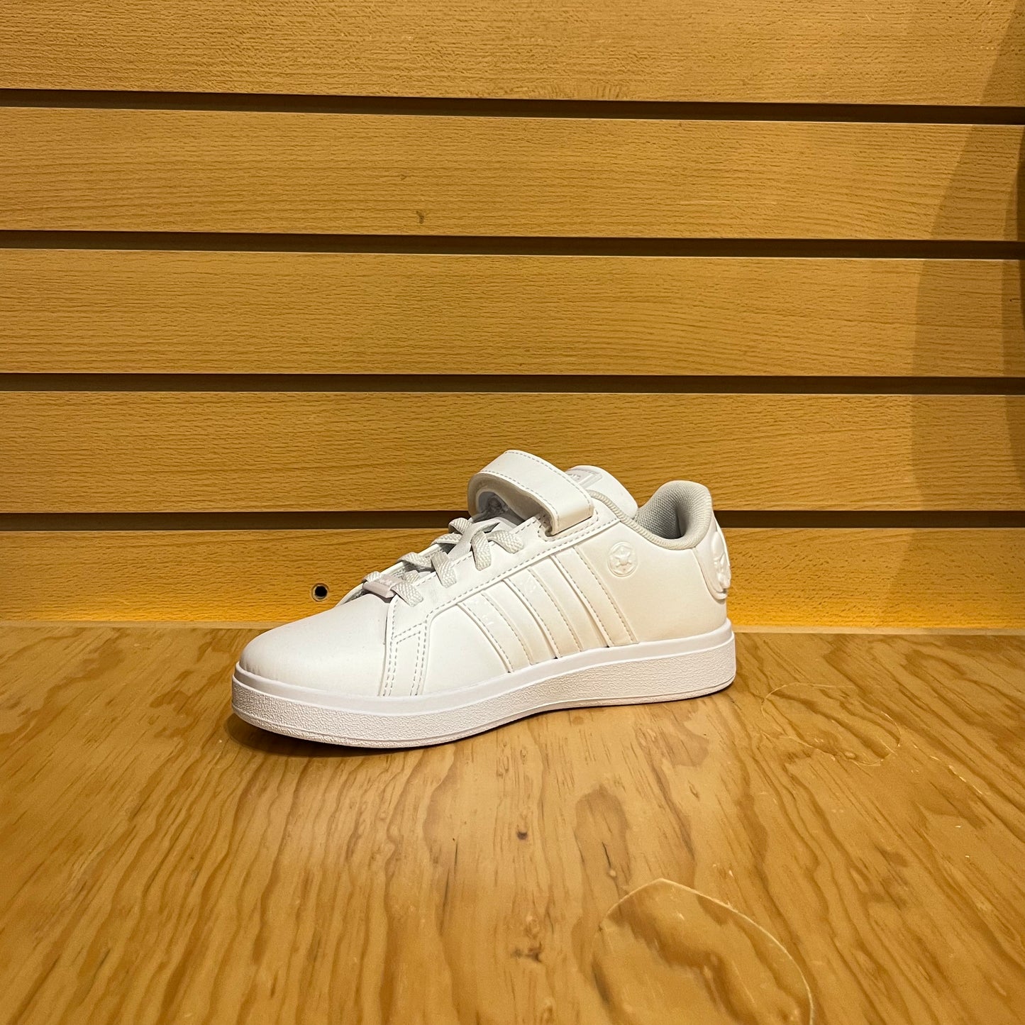 Tenis Adidas IH7576 Star Wars Grand Court 2.0 Blanco Bebe
