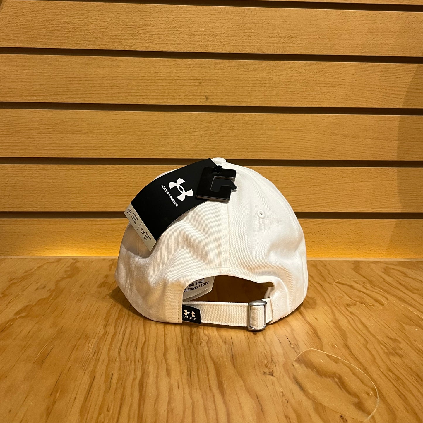 Gorra Under Armour Golf Blanco Marino 1389891