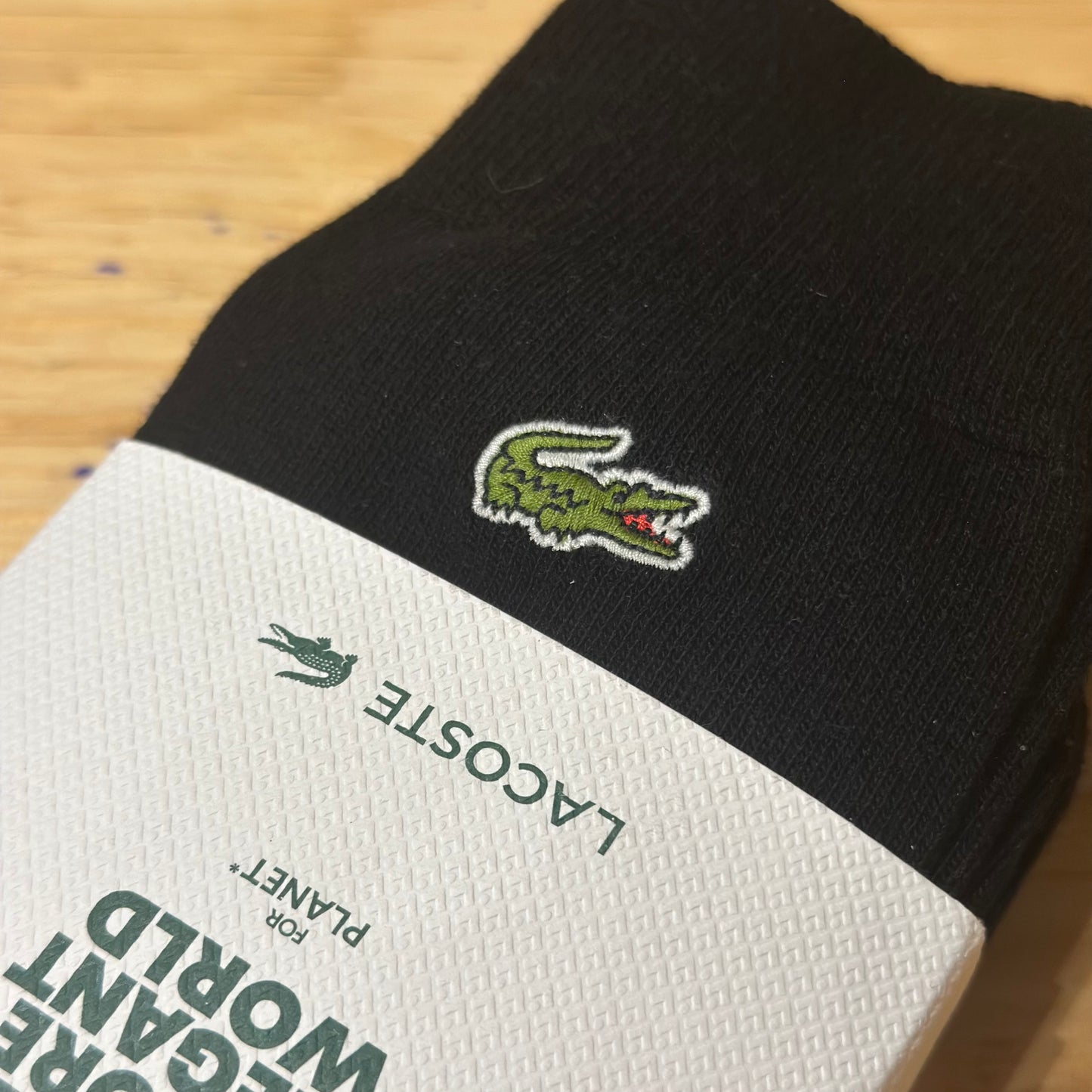 Calcetines Lacoste Negro 3 pares Unitalla Black 031