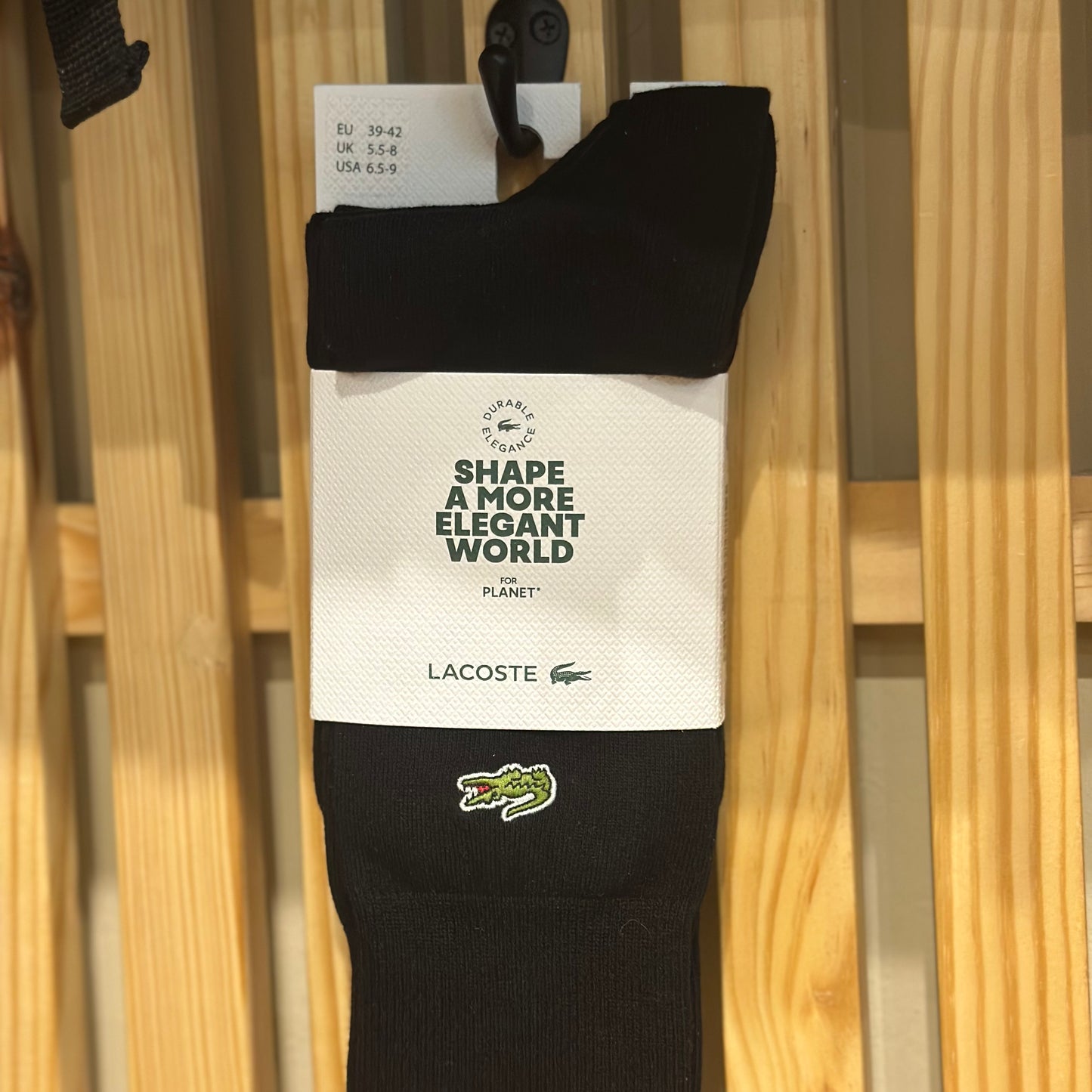Calcetines Lacoste Negro 3 pares Unitalla Black 031