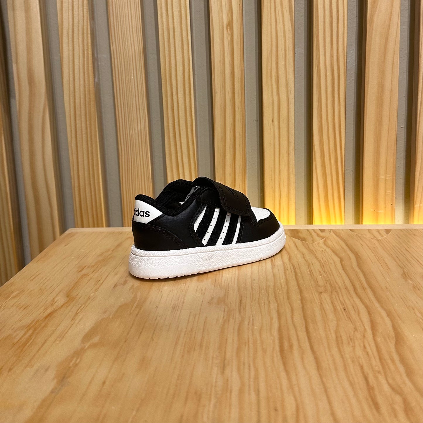 Tenis Adidas Break Start CF I IH5286 Bebe Negro Blanco
