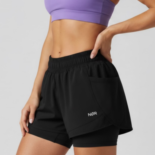 Short NØR Training Mujer Unitalla Negro