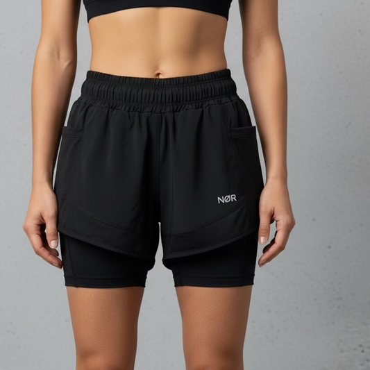 Short NØR Training Mujer Unitalla Negro