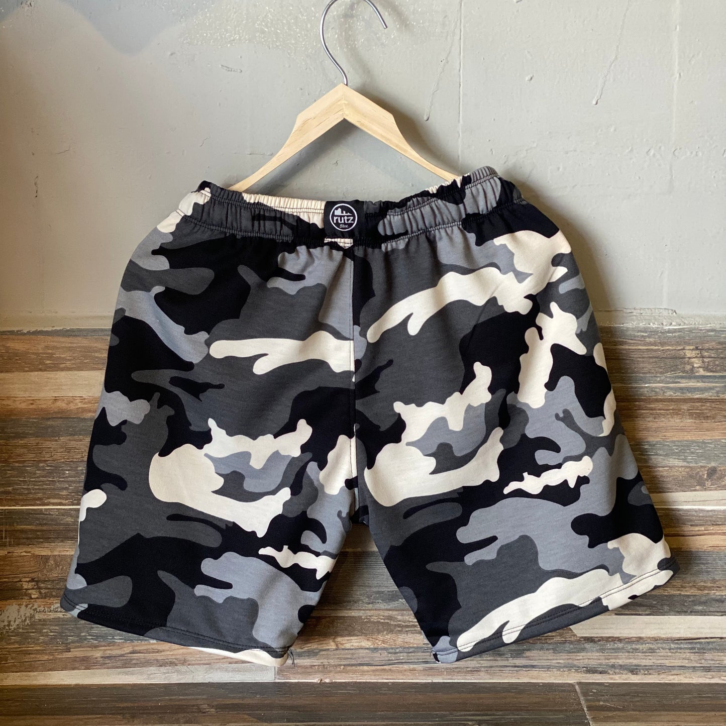 Short Rutz Camo blanco