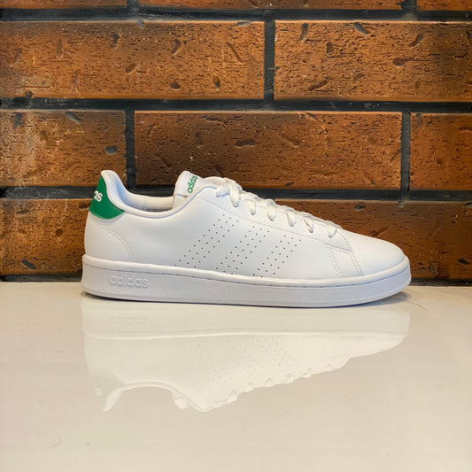 Tenis Adidas Advantage  Gz5300 Blanco verde