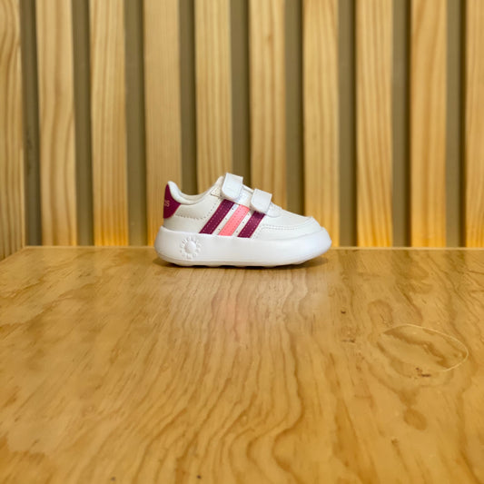 Tenis Adidas Breaknet 2.0 CF ID5279 Blanco Rosa