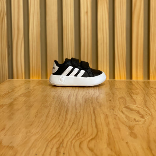Tenis Adidas Grand Court 2.0 CF ID5272 Negro Blanco