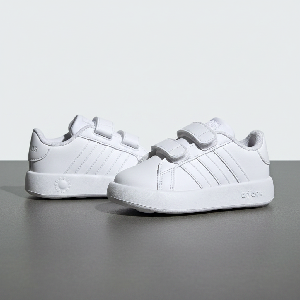 Tenis Adidas Grand Court 2.0 cf ID5273 Blanco Bebe