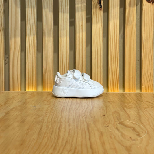 Tenis Adidas Grand Court Star Wars 2.0 IH7578 Blanco Bebe