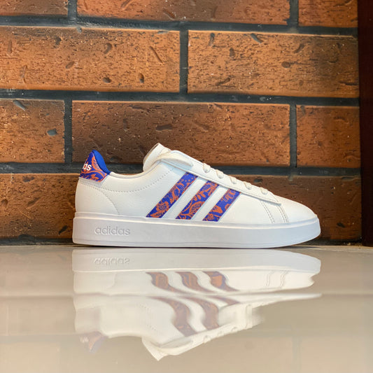 Tenis Adidas Grand court 2.0 ID4513 Blanco azul