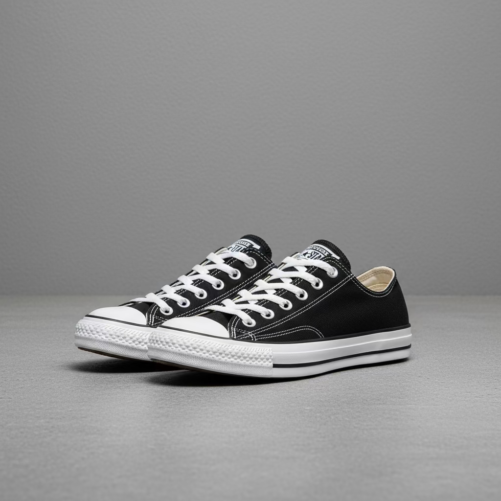 Tenis Converse OX Negro 3J235C Junior