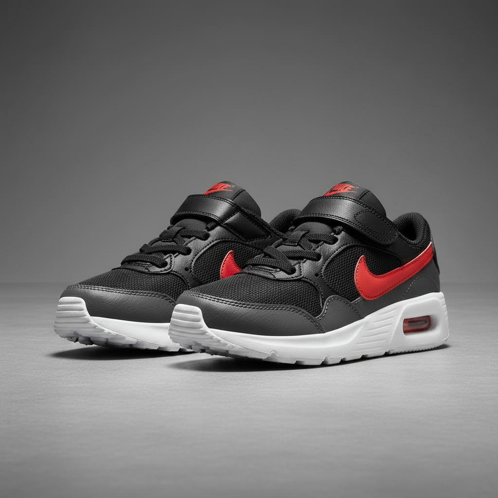 Tenis Nike Air Max sc (tdv) CZ5361 017 Negro Naranja