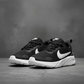 Tenis Nike Star runner 4 nn (TD) DX7616 001 Negro Blanco Bebe