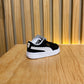 Tenis Puma Suede Classic XXI AC Inf 380825 01 blanco Negro Bebe