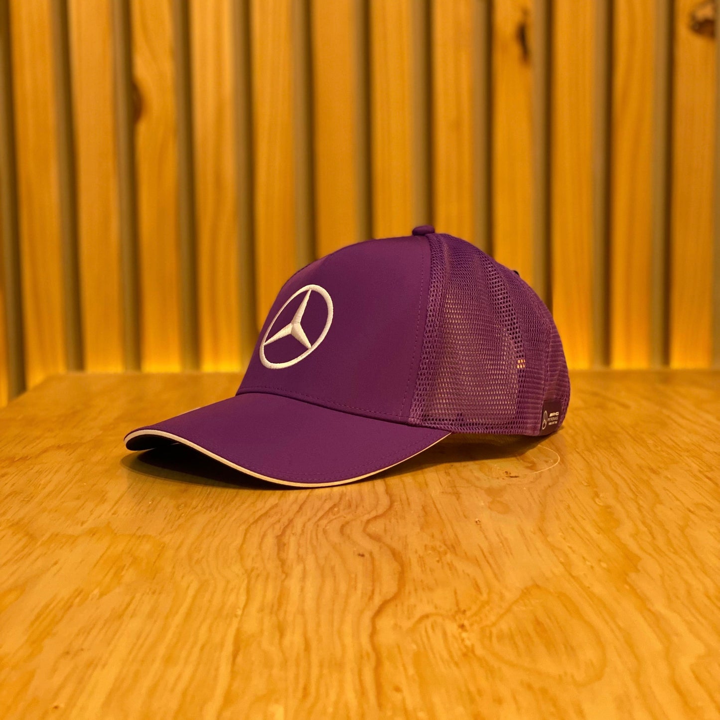 Gorra Mercedes Mapf1 rp lh trucker Morado 701227945 003