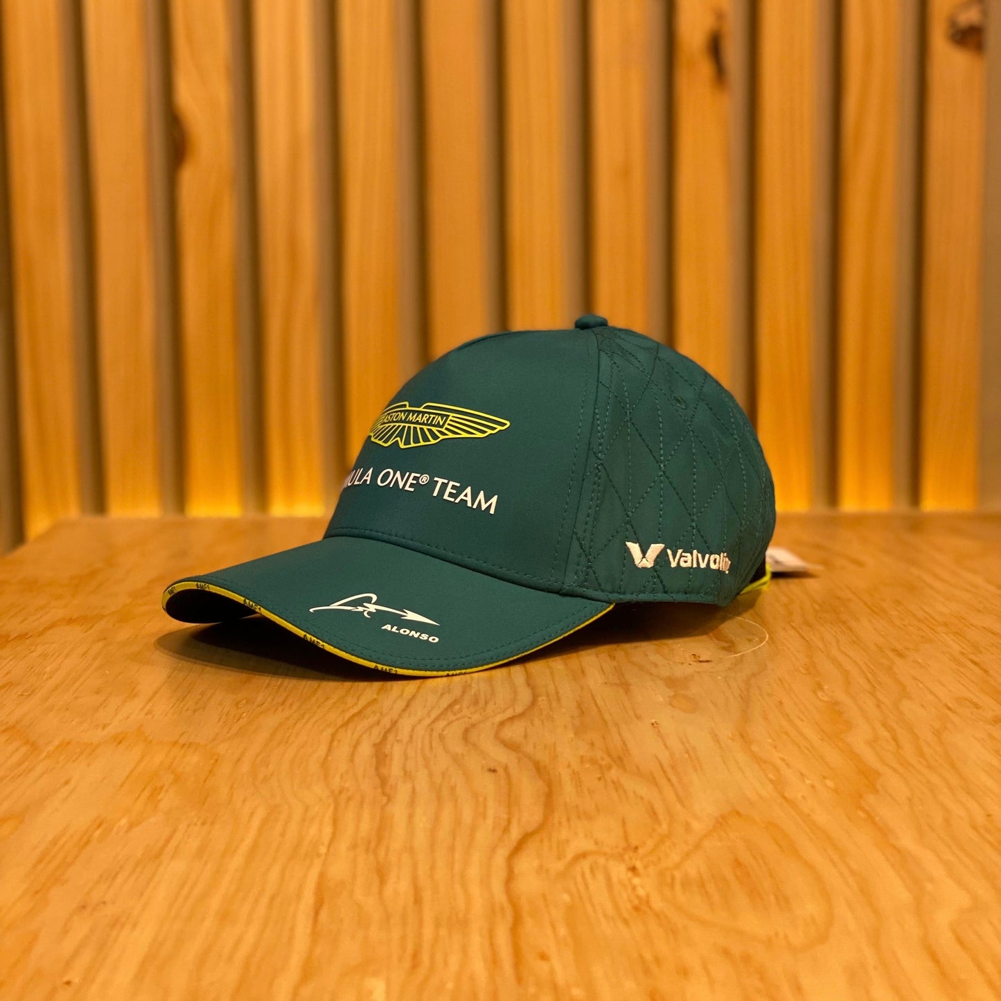 Gorra Aston Martin Amf1 rp Alonso team 701229246 001 Verde Aramco Formula 1