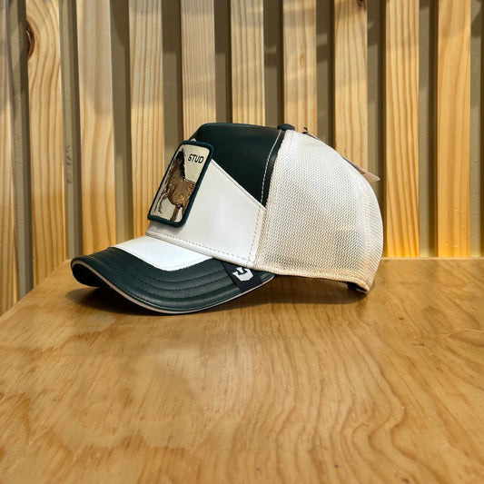 Gorra Goorin Stud Blanco Verde Ajustable