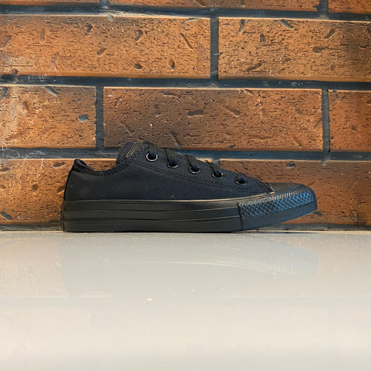 Converse de piel online negro choclo