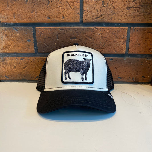 Gorra Goorin Bros Black Sheep Blanco Negro