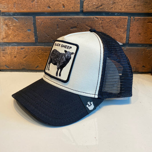 Gorra Goorin Bros Black Sheep Blanco Negro