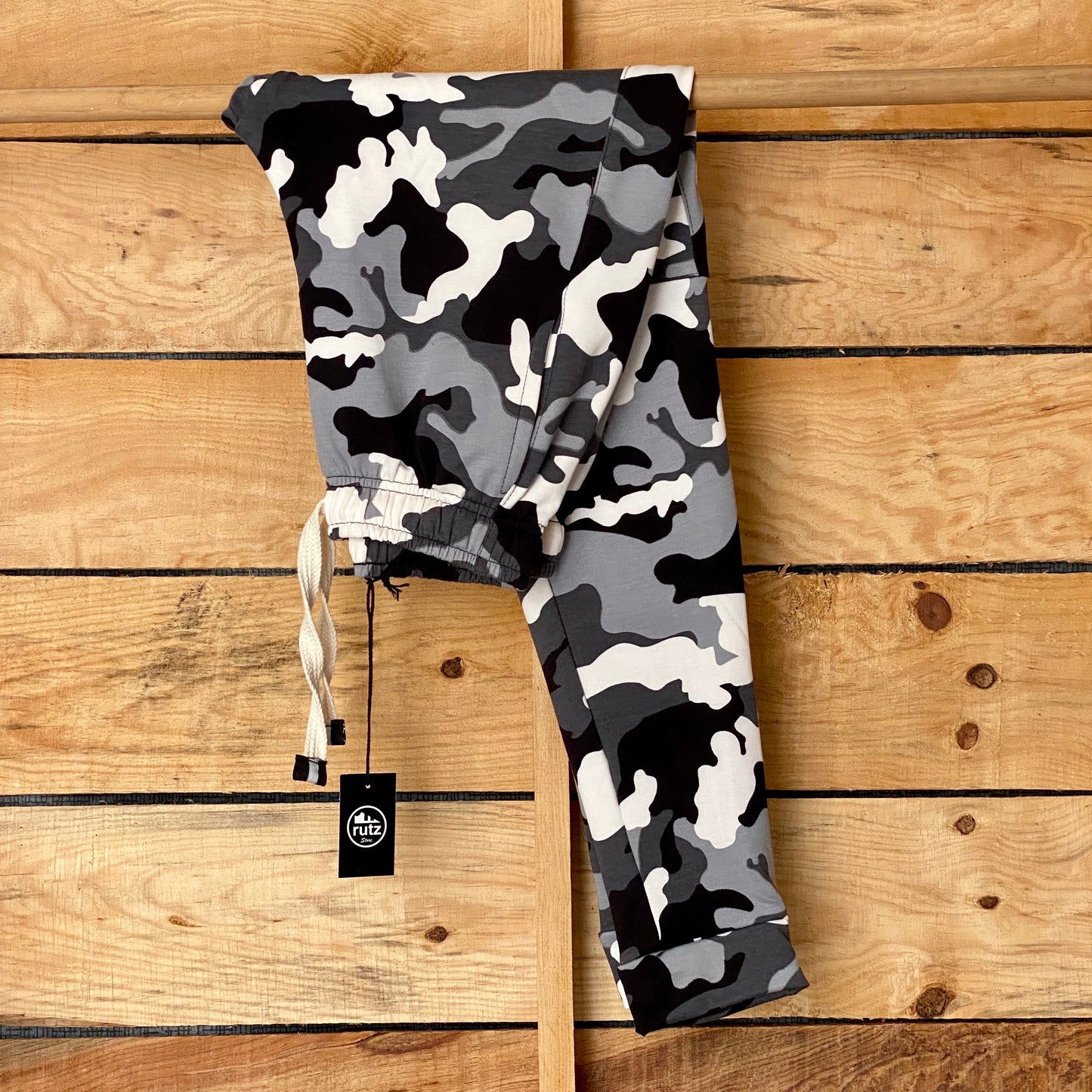 Pants Rutz Camo Blanco