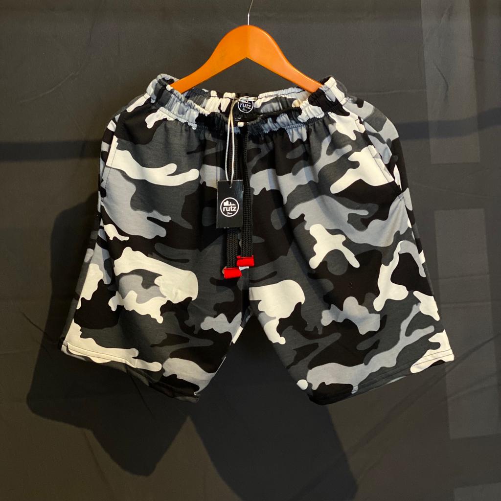 Short Rutz Camo blanco